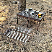 Набір шампурів Хамелеон в дерев'яному кейсі подарунок чоловікові, чоловікові, другу, шефу, фото 2