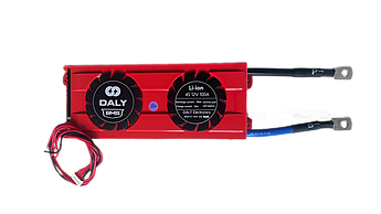BMS контролер батареї 4S 12V 100A DALy Li-ion з вентилятором, симетричне балансування
