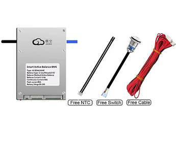 BMS плата на 8S-24S комірок, 40А з активним балансуванням jikong