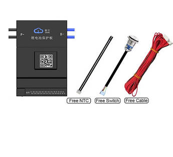 BMS плата на 8S-24S комірок, 150А з активним балансуванням jikong