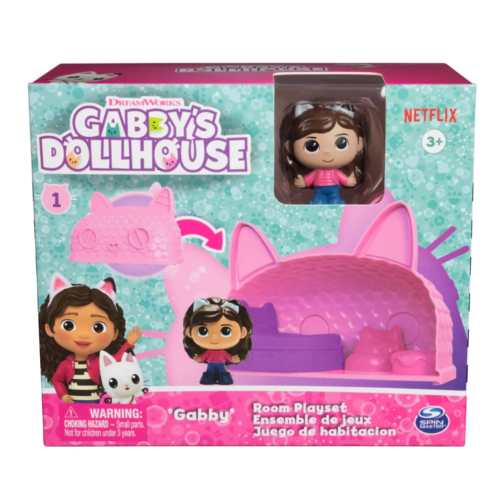 Ігровий набір Gabby's Dollhouse "Кімната лялькового будиночка Габбі ", фото 1