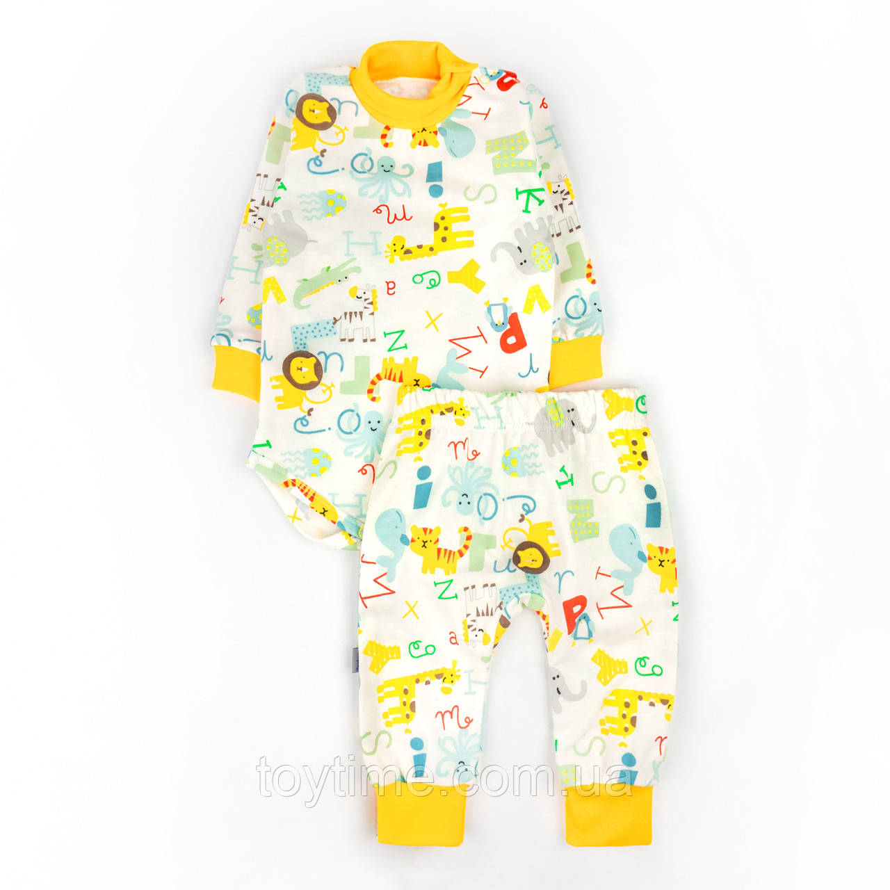 Боді-гольф та штани на м'якій резинці Alphabet, фото 1