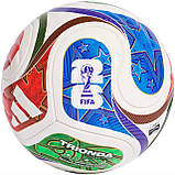М'яч для футболу Adidas Trionda World Cup 2026 Competition FIFA (розмір 4) JD8031 + подарунок, фото 6