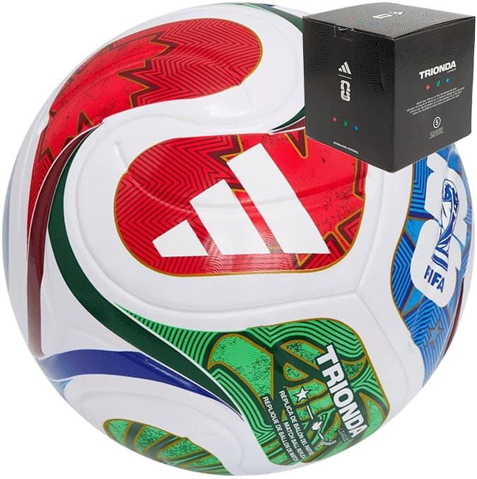 М'яч для футболу Adidas Trionda World Cup 2026 FIFA League (розмір 4) JD8045 (в подарунковій коробці) + подарунок, фото 1
