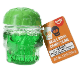 Череп з рідкою цукеркою Favorite Day Halloween Sour Skull Candy Slime 3 шт, 300г, фото 8