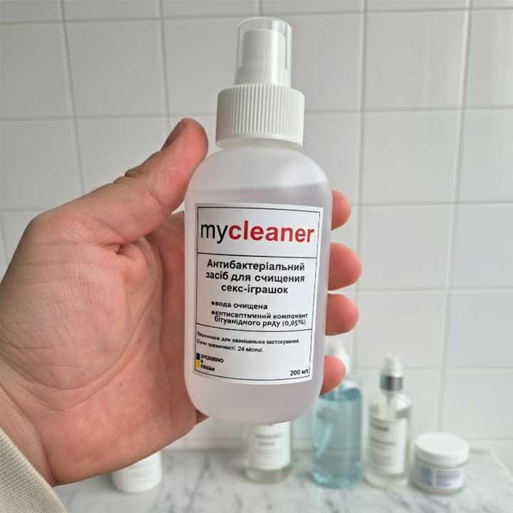 Антибактеріальний спрей для очищення секс-іграшок "MyCleaner" — 200 мл