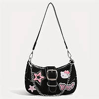 Нова міні сумка з дизайном, сумочка з нашивкою Хеллоу Кітті, мила сумка, невелика сумка для дівчини