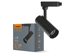 Світильник світлодіодний трековий 10W 4100K чорний (VL-TR04-104B) VIDEX