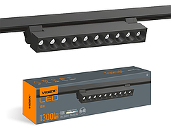 Світильник світлодіодний трековий TR06 15W 4100K 220V чорний (VL-TR06-154B) VIDEX