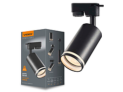 Світильник світлодіодний трековий під лампу GU10 Чорний (VL-SPF05C-B) VIDEX