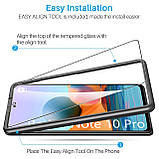 LK 2 Pack Screen Protector, сумісний з Xiaomi Redmi Note 10 Pro/Note 10 Pro Max, протектор екрана 2 ш, фото 2