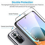 LK 2 Pack Screen Protector, сумісний з Xiaomi Redmi Note 10 Pro/Note 10 Pro Max, протектор екрана 2 ш, фото 4