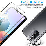 LK 2 Pack Screen Protector, сумісний з Xiaomi Redmi Note 10 Pro/Note 10 Pro Max, протектор екрана 2 ш, фото 6