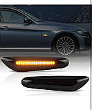 . Gempro 2-Pack — бурштинові LED бічні поворотники з димовою лінзою для BMW (E90/E91/E92/E93/E46/E53/E60/E61/X3 E83/X1 E84/E81/E82, фото 2