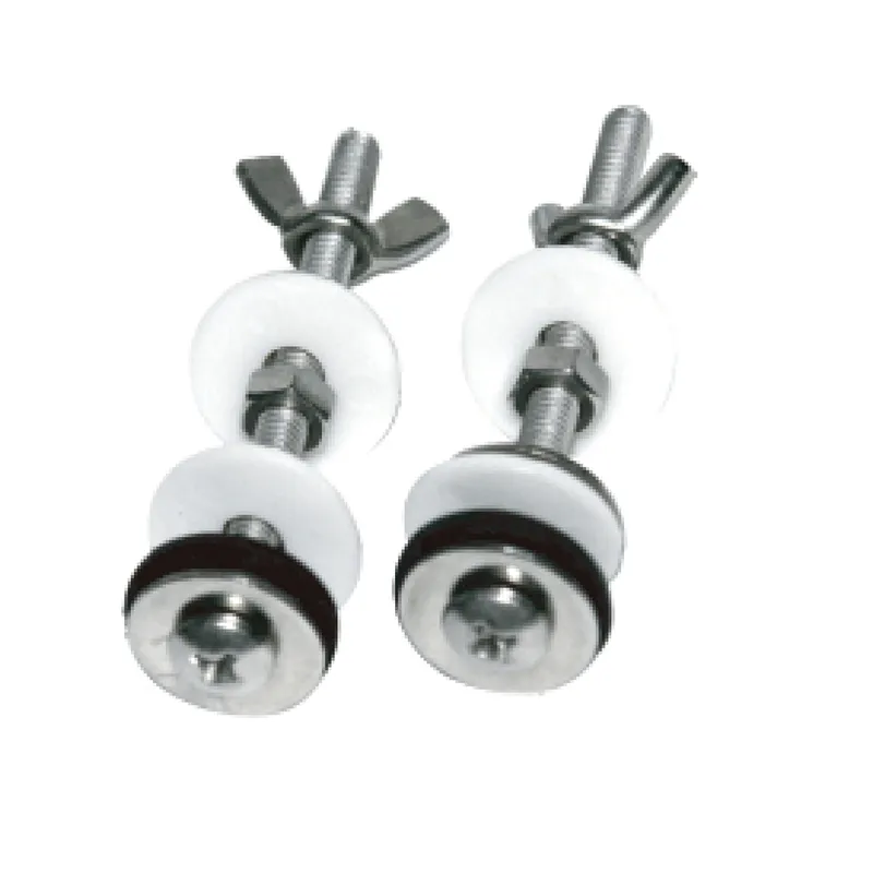 Болти кріплення бачка до унітаза Koer KT-1406 (неіржавка сталь) (KR5704), фото 1