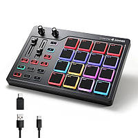 Контролер Donner Starrypad MIDI Pad з 16 ритм-педами