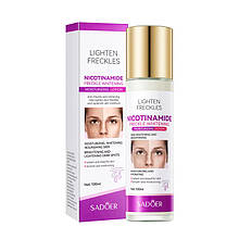SADOER Nicotinamide Freckle Removing лосьон для обличчя: освітлення та зволоження 100 мл