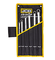 Набір накидних прямих подовжених ключів 6 пр. в чохлі (8-21 мм) JCB Tools JCB-50622P