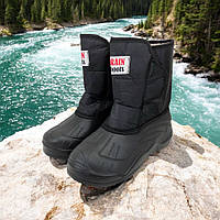 Черевики робочі, Теплі водонепроникні чоботи, Практичне взуття для чоловіків, Чорні черевики для роботи AZ-98