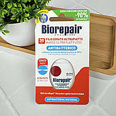 Biorepair Зубна стрічка-флос "Позбавлення від чутливості" з гідроксиапатитом та цинком РСА, 30 м