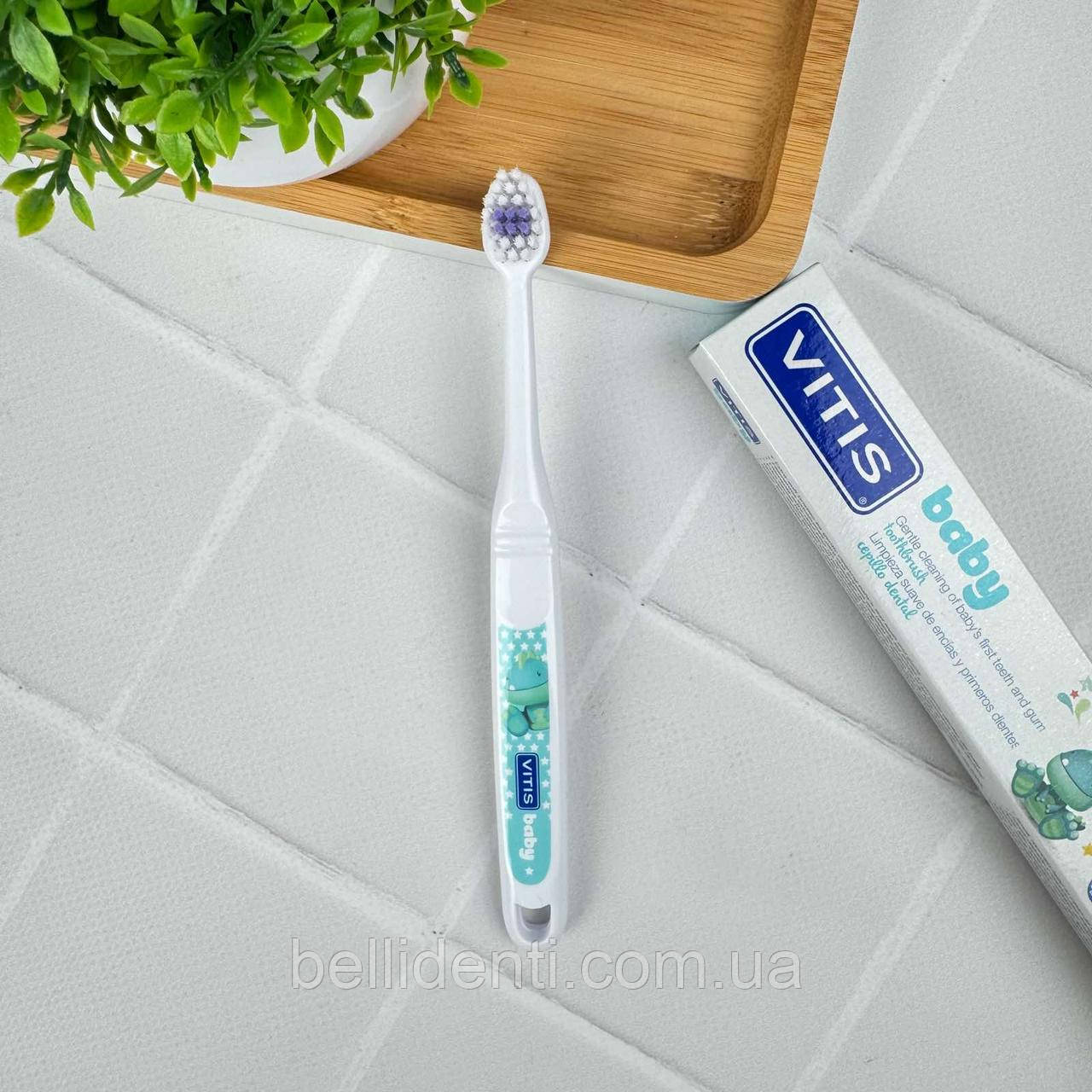 Зубна щітка VITIS BABY CAMPAIGN (від 0 до 3 років), 1 шт