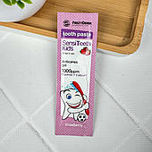 Зубна паста FrezyDerm Kids з ксилітом та кальцієм (від 6 років) фтор 1000 ppm,  2 г