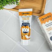 Дитяча зубна паста Nordics з кальцієм від 0 до 4 років (апельсин і клементин), 50мл