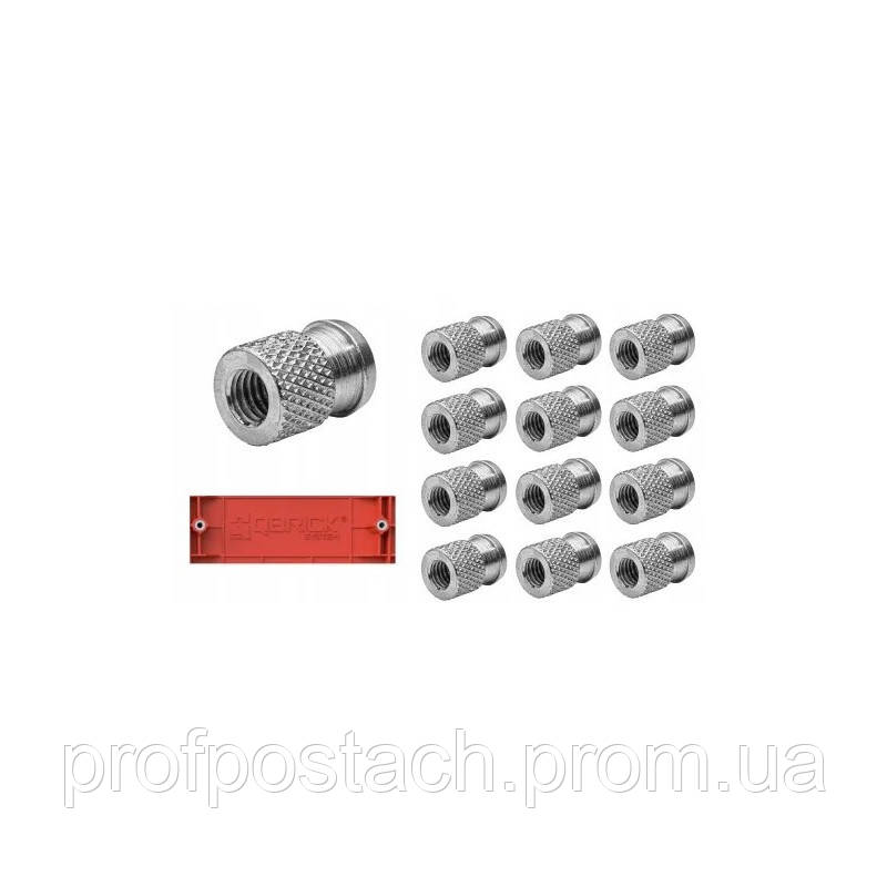 Адаптеры резьбовые QBRICK SYSTEM Threaded inserts М8 (12шт)