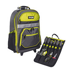 Рюкзак для инструмента RYOBI RSSBP2, выдвижная ручка, колесики, 25 л.