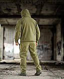 Костюм демісезонний тактичний TIGER Softshell олива з кишенями ПП8241 ТМ, фото 4