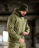 Костюм демісезонний тактичний TIGER Softshell олива з кишенями ПП8241 ТМ, фото 5