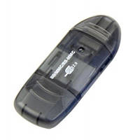 Популярний! Зчитувач флеш-карт ST-Lab SD/ SDHC/ MMC /RS-MMC (U-371 black) - Краща якість тільки на Nukleon.com.ua