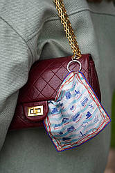 Брелок-платок, Мой Харків, 15 на 15 см, колекція Україна MyScarf