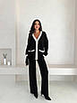 Костюм-двійка жіночий трикотажний з джемпером і палаццо Модель: 1553-66017, фото 6
