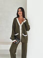 Костюм-двійка жіночий трикотажний з джемпером і палаццо Модель: 1553-66017, фото 10