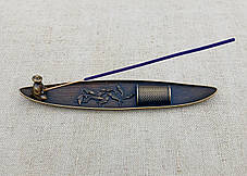 Тримач для пахощів "Мудрець на човні з коропами", фото 2