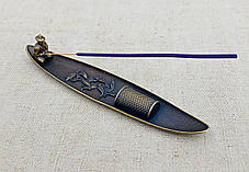 Тримач для пахощів "Мудрець на човні з коропами", фото 3