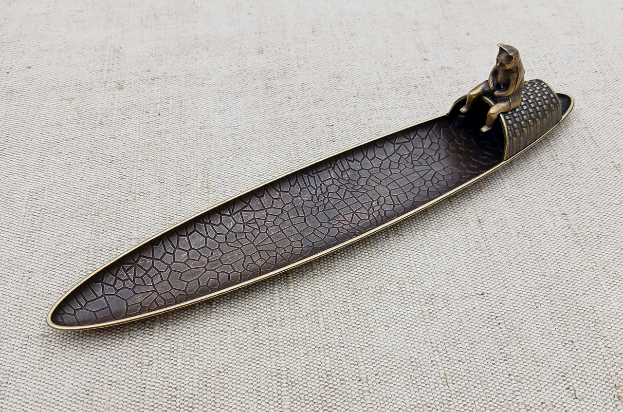 Тримач для пахощів "Кіт у човні" № 2