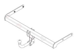 Фаркоп Toyota C-HR (2024-) (Фаркоп Тойота Ц АШ Р) VasTol
