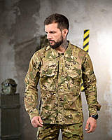 Військова тактична сорочка мультикам камуфляж, армійська бойова сорочка Убакс мультикам, ewy bka smt