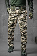 Літні тактичні штани піксель ріп-стоп, Військові штани піксель, Брюки тактичні піксель ЗСУ, Армійські брюки піксель, ewy bka smt