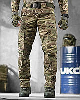 Тактичні штани мультикам на липучках літні, Військові штани мультикам ЗСУ, Тактичні брюки мультикам для військовослужбовців, ewy