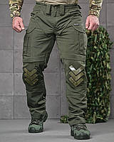 Штурмові тактичні штани oblivion genesis олива, Військові штани олива з наколінниками, Армійські брюки оливкові, ewy bka smt