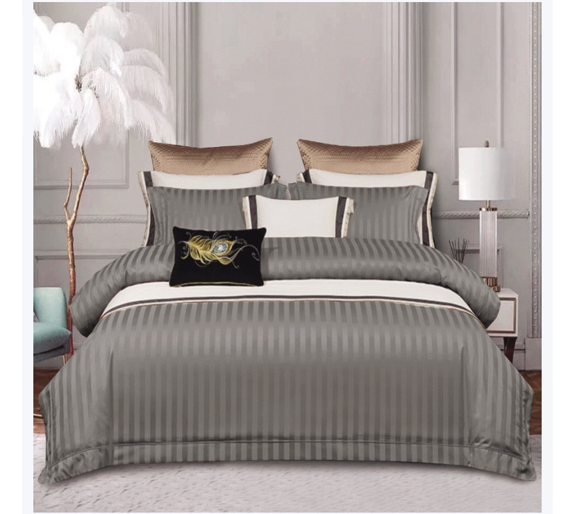 Постільна білизна спрайп сатин євро комплект, фото 1