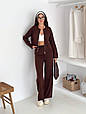 Костюм трикотажний жіночий з палаццо Модель: 1553-66004, фото 2