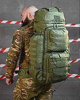 Тактичний рюкзак олива баул 100 л, Військовий рюкзак 100л оливковий, Тактичний баул 100 літрів олива Кордура, ewy bka smt