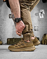 Літні тактичні чоловічі кросівки койот, Військові кросівки койот в сітку, Армійські штурмові кросівки койот для зсу, ewy bka smt