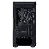 Корпус 1stPlayer X3-M-BK-4F1 Black без БЖ, фото 4