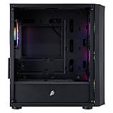 Корпус 1stPlayer X3-M-BK-4F1 Black без БЖ, фото 6