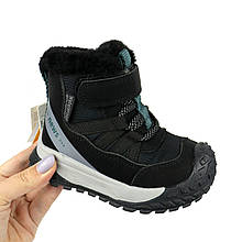 Зимові термосапоги для хлопчика чорні Tom.m